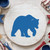 Grizzly Bear 2 Reusable Mylar Stencil, 10 mil Plastic Paint Stencil for Crafts and Decor