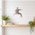 Karate Man Steel Cutout Shape, Raw Metal Wall Art and Craft Supply