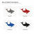Killer Whale Steel Cutout Shape, Raw Metal Wall Art and Craft Supply