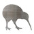 Kiwi Steel Cutout Shape, Raw Metal Wall Art and Craft Supply