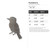 Kookaburra Steel Cutout Shape, Raw Metal Wall Art and Craft Supply