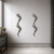 Leg Steel Cutout Shape, Raw Metal Wall Art and Craft Supply