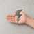 Lightning Bolt Steel Cutout Shape, Raw Metal Wall Art and Craft Supply