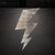 Lightning Bolt Steel Cutout Shape, Raw Metal Wall Art and Craft Supply