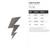 Lightning Bolt Steel Cutout Shape, Raw Metal Wall Art and Craft Supply