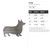 Corgi Steel Cutout Shape, Raw Metal Wall Art and Craft Supply