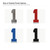 Number 4 Steel Cutout Shape, Raw Metal Wall Art and Craft Supply