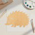 Hedgehog 2 Wood Cutout for Crafts, Unfinished Baltic Birch Craft Shape
