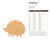 Hedgehog 3 Wood Cutout for Crafts, Unfinished Baltic Birch Craft Shape
