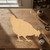 Hen 1 Wood Cutout for Crafts, Unfinished Baltic Birch Craft Shape