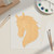 Horse Head 4 Wood Cutout for Crafts, Unfinished Baltic Birch Craft Shape