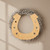 Horseshoe 3 Wood Cutout for Crafts, Unfinished Baltic Birch Craft Shape