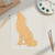 Howling Wolf 1 Wood Cutout for Crafts, Unfinished Baltic Birch Craft Shape