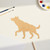 Hyena Wood Cutout for Crafts, Unfinished Baltic Birch Craft Shape