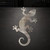 Lizard 1 Steel Cutout Shape, Raw Metal Wall Art and Craft Supply