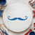 Handlebar Mustache Reusable Mylar Stencil, 10 mil Plastic Paint Stencil for Crafts and Decor