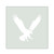 Hawk 2 Reusable Mylar Stencil, 10 mil Plastic Paint Stencil for Crafts and Decor