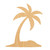 Island Wood Cutout for Crafts, Unfinished Baltic Birch Craft Shape