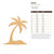 Island Wood Cutout for Crafts, Unfinished Baltic Birch Craft Shape