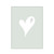 Heart 1 Reusable Mylar Stencil, 10 mil Plastic Paint Stencil for Crafts and Decor