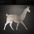 Llama 2 Steel Cutout Shape, Raw Metal Wall Art and Craft Supply