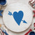 Heart Arrow Reusable Mylar Stencil, 10 mil Plastic Paint Stencil for Crafts and Decor
