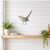 Magpie Steel Cutout Shape, Raw Metal Wall Art and Craft Supply