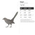 Magpie Steel Cutout Shape, Raw Metal Wall Art and Craft Supply