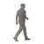 Man Steel Cutout Shape, Raw Metal Wall Art and Craft Supply
