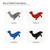 Manatee Steel Cutout Shape, Raw Metal Wall Art and Craft Supply