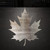 Maple Leaf 3 Steel Cutout Shape, Raw Metal Wall Art and Craft Supply