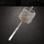 Marshmallow Stick Steel Cutout Shape, Raw Metal Wall Art and Craft Supply