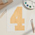 Number 10 Wood Cutout for Crafts, Unfinished Baltic Birch Craft Shape