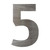 Number 11 Steel Cutout Shape, Raw Metal Wall Art and Craft Supply