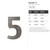 Number 11 Steel Cutout Shape, Raw Metal Wall Art and Craft Supply
