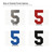 Number 12 Steel Cutout Shape, Raw Metal Wall Art and Craft Supply