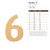 Number 13 Wood Cutout for Crafts, Unfinished Baltic Birch Craft Shape