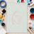 Number 13 Reusable Mylar Stencil, 10 mil Plastic Paint Stencil for Crafts and Decor