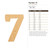 Number 15 Wood Cutout for Crafts, Unfinished Baltic Birch Craft Shape
