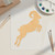 Jumping Ram Wood Cutout for Crafts, Unfinished Baltic Birch Craft Shape
