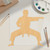 Karate Man Wood Cutout for Crafts, Unfinished Baltic Birch Craft Shape