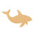 Killer Whale Wood Cutout for Crafts, Unfinished Baltic Birch Craft Shape