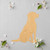 Labrador 2 Wood Cutout for Crafts, Unfinished Baltic Birch Craft Shape