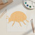 Ladybug 1 Wood Cutout for Crafts, Unfinished Baltic Birch Craft Shape