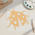 Ladybug On Leaf 2 Wood Cutout for Crafts, Unfinished Baltic Birch Craft Shape