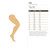 Leg Wood Cutout for Crafts, Unfinished Baltic Birch Craft Shape