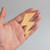 Lightning Bolt Wood Cutout for Crafts, Unfinished Baltic Birch Craft Shape