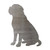 Mastiff Steel Cutout Shape, Raw Metal Wall Art and Craft Supply