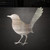 Mockingbird Steel Cutout Shape, Raw Metal Wall Art and Craft Supply