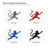Monkey 4 Steel Cutout Shape, Raw Metal Wall Art and Craft Supply